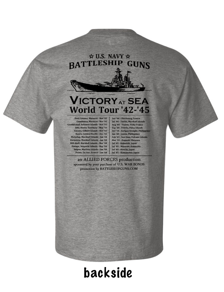 VICTORY AT SEA graphic T-shirt