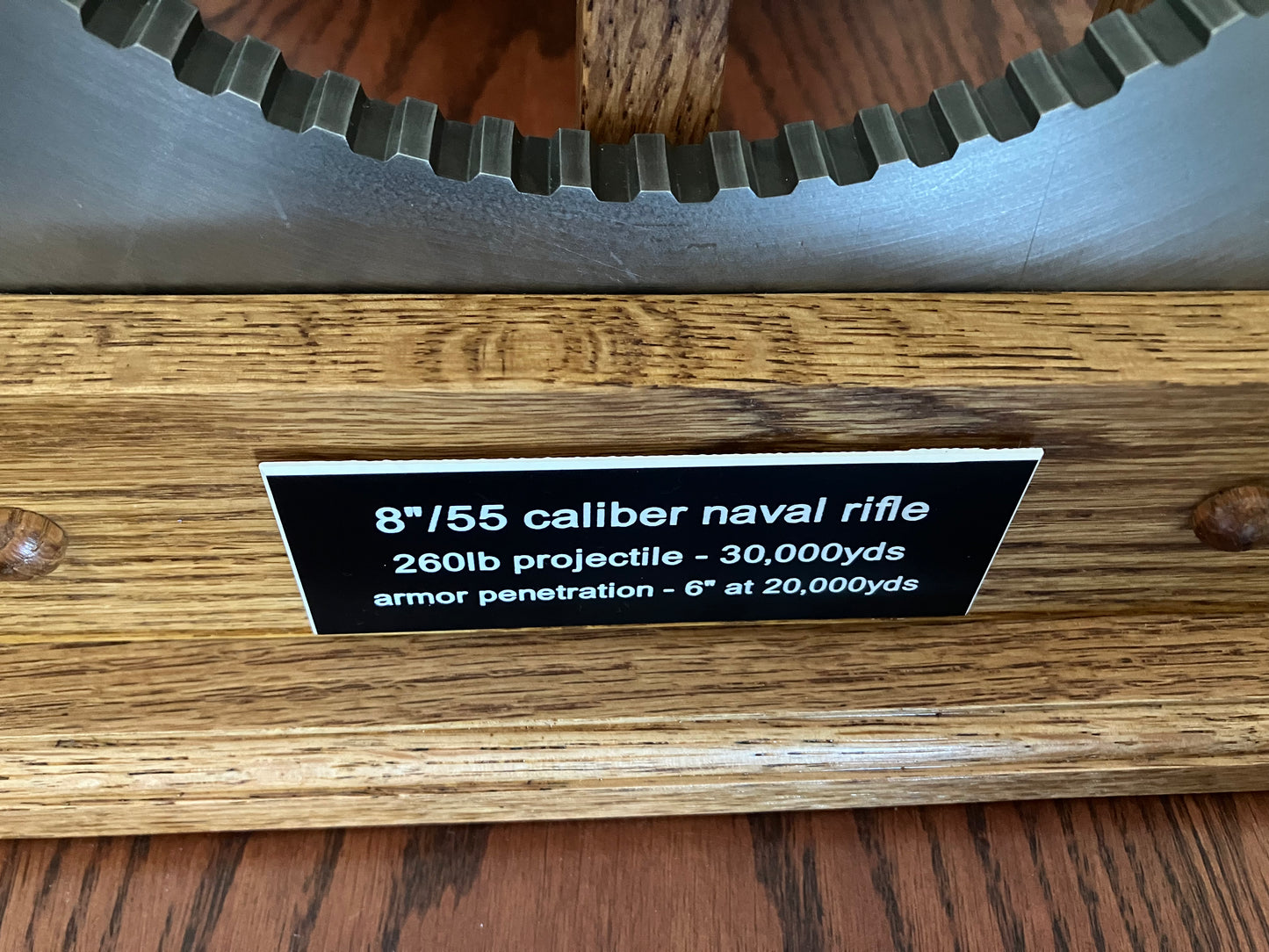 8"/55 caliber naval rifle US Navy heavy cruisers